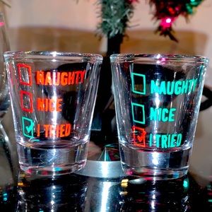 Christmas Shot Glasses